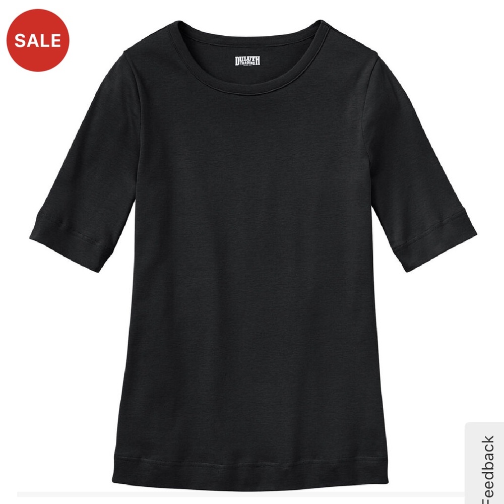 Women's Longtail T Elbow Sleeve Scoopneck